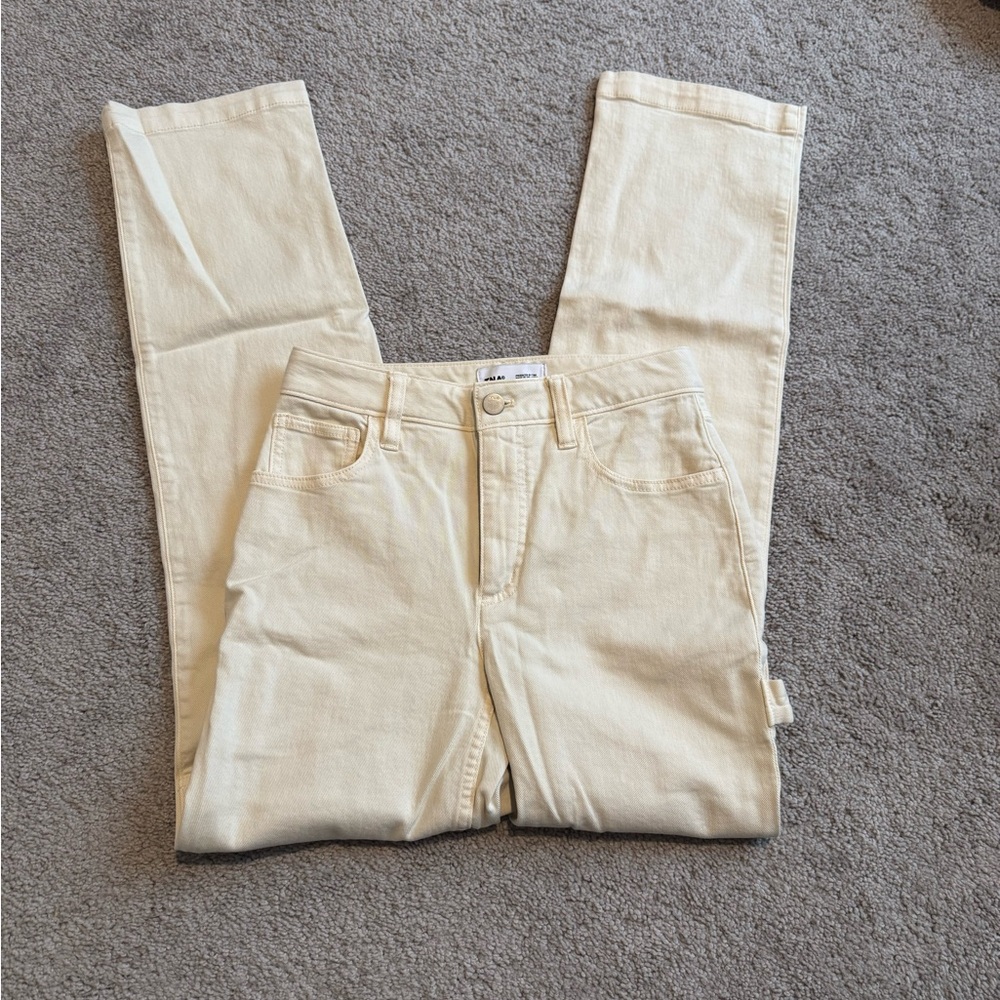 TNA from Aritzia Off-White Denim Jeans